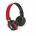 Red Brookstone  Rhapsody Bluetooth Headphones